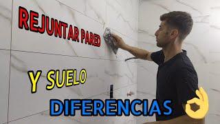  TRUCOS como se Rejunta AZULEJOS en la pared y suelo