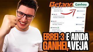  DESDOBRAMENTO 4 DUPLOS - Ganhe com Múltiplas DE ODDS ALTAS mesmo errando - BET365 E BETANO