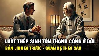 Quy Luật Thép để Sinh Tồn và Thành Công Ở Đời: Bản Lĩnh Đi Trước – Quan Hệ Theo Sau