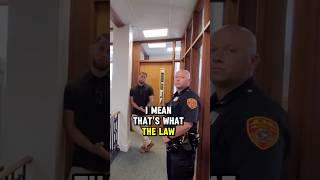 Sgt. Educates Officer On Filming In Public!