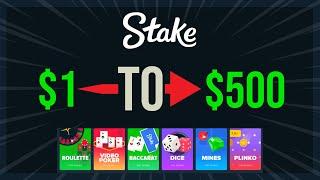 The $1 TO $500 Stake Challenge (SUCCESS)