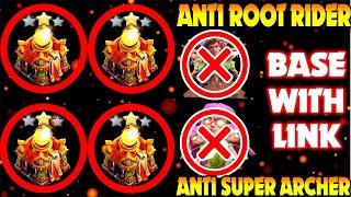 NEW BEST *TOP-10* | Th16 Anti Root Rider Legend League & War Base *WITH LINK* | Th16 Base Link |