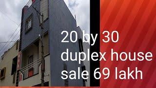 20 30 duplex house sale 2 BHK 7892278544 Magadi road property master Bangalore