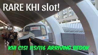 [350 KHI!!/B2B KHI] KHI C151 115/116 Arriving Bedok