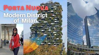 EXPLORING PORTA NUOVA, MILAN'S MODERN DISTRICT || Italy Sept.2022 || jen's journey channel