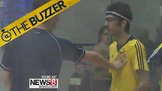 College squash players get into fight after match (kind of)