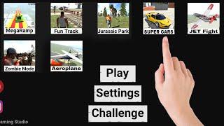 ALL NEW UPDATE CHALLENGE OPTIONS 2024 and Cheat Codes in Indian Bike Driving 3D