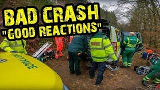 MTB Nasty Crash - We Did Well