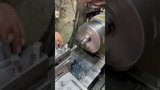 Heavy Chips Cutting in Steel #shortsfeed #automachine #lathemachine