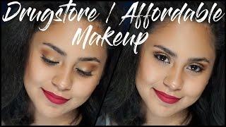 DRUGSTORE / AFFORDABLE MAKEUP TUTORIAL | TOO GLAM