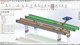 Pick and Place Robot Animation Tutorial in Solidworks