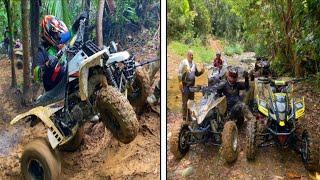 CORRIDA EN CARITE ️CAYEY PR  CON LA GENTE DE ATV CARITE CREW Y EL TEAN SEGUETAS 