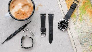 How to change a watch bracelet and fit a Leather or Nylon strap