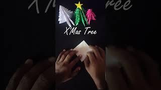 Origami Christmas Tree Making | Easy Paper Craft for the Holidays! ️"