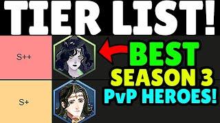 Season 3 Hero PVP Tier List! AFK Journey