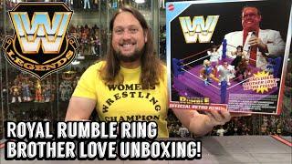 Royal Rumble Ring & Brother Love WWE Retro Unboxing & Review!