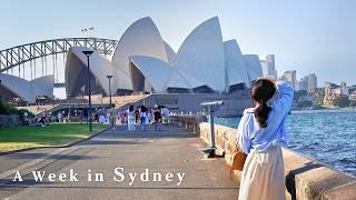 How I spend my week in Sydney ㅣCafe, Brunch, Park, Art gallery tipsㅣSydney Travel Vlog