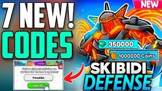 *NEW*ALL WORKING ️ SKIBIDI TOWER DEFENSE ROBLOX CODES 2024 -SKIBIDI TOWER DEFENSE CODES IN  2024