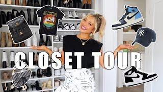 My Closet Tour + Organizing Tips | Delaney Childs