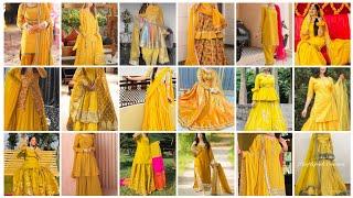  2025 Haldi Function Dress Ideas | Latest Party Wear Haldi Dress Designs | 2025 New Trending Suit