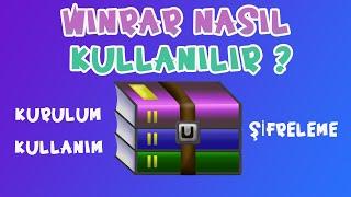 Winrar Programı Nasıl Kullanılır ? (Klasör ve Dosya Sıkıştırma Programı)