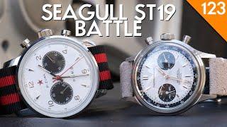 Mechanical Chronographs under $250?! - Merkur Pierre Paulin VS RedStar "Seagull 1963 Panda"