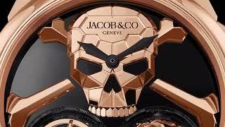 The Jacob & Co. Double Tourbillon Skull and Bones #shorts