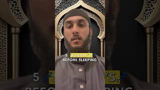 5 SUNNAH’S BEFORE SLEEPING️ #shorts #islam #islamic