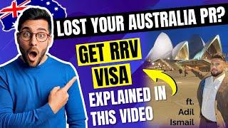 Lost your Australia PR? Get RRV Visa! (Resident Return Visa) | How to Apply? | ft. Adil Ismail