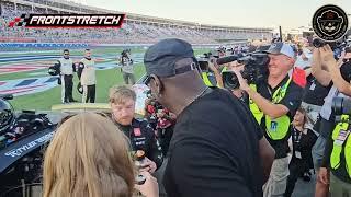 Michael Jordan Celebrates Tyler Reddick's Advancement to Next Round