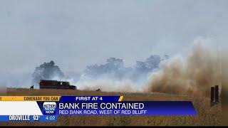 Crews stop forward progress of vegetation fire in Red Bluff