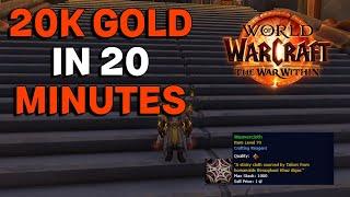 20K GOLD In Less Than 20 MINUTES! 60K + Gold Per Hour! Insane War Within Cloth FARM!