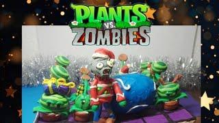 Лепим Новогоднию диораму по игре Plants vs zombies!!! ️