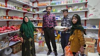 Farideh and Her Family: A Success Story in Selling Snacks at Their Store