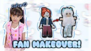 Giving my little sister a ROBLOX AVATAR MAKEOVER! Giving Robux