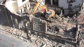 Case Demolition Excavator Destroys Church in Charlotte NC