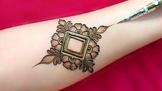 Front hand stylish mehndi design | Latest mehndi design | simple mehndi | mehndi design | mehndi .