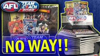 WHAT ARE THE ODDS!! AFL Teamcoach Box Break 2022 #2