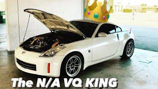 400WHP N/A 350Z Destroys GTR35 & Hellcat.  (Hard pulls, 60-130 & More!)