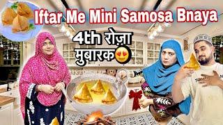 4th Roza Mubarak️ Mini Samosa Bnaye Iftar Me Ab Mere Se Ye Sab Nahi Hoga bht Mushkil Ho rha He