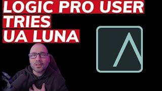 Logic Pro User Tries UA Luna | Universal Audio Luna