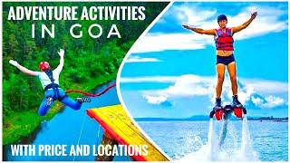 Top 10 Adventure Activities To Do In Goa 2022 - With Price & Locations