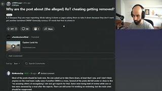 Reddit mods respond to the allegations