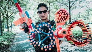 LTT Game Nerf War : Fast and Furious Warriors SEAL X Fight Crime Mr Zero Nerf Guns Chase Begins