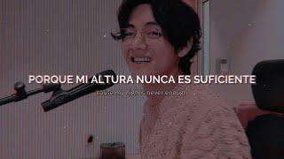 Don't let me down - Taehyung VLive › Letra en Español + Lyrics [V Playlist]