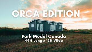 Tour the Spacious and Airy Orca Edition Tiny House Model | Full-Size Kitchen, Open Living, and More!