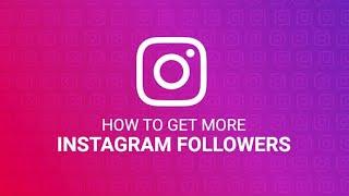 How to increase instagram followers