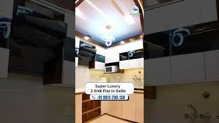 Best 3 BHK Flat near Dwarka Mor with Lift and Car Parking | Prime Location | Loan Facility Available