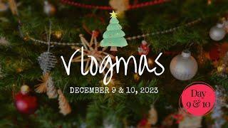 Vlogmas | Day 9 & 10 | Dec 9-10, 2023 | Avery Lane Creations ALC Yarns | Crochet, Knitting & Yarn