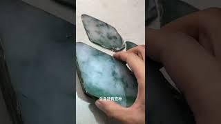 翡翠原石 | 花6000元子買翡翠原石，賭帝王綠，開切直接暴漲500萬！ #翡翠 #翡翠原石 #翡翠玉石 #翡翠手鐲